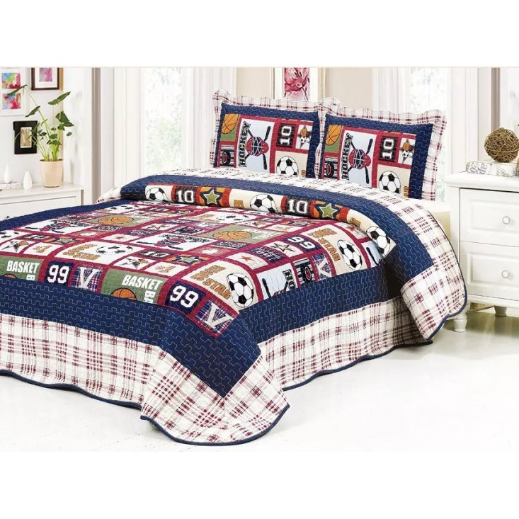 Покрывало Пэчворк 180х220 PW1822-32 Tango