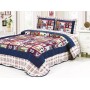 Покрывало Пэчворк 180х220 PW1822-32 Tango