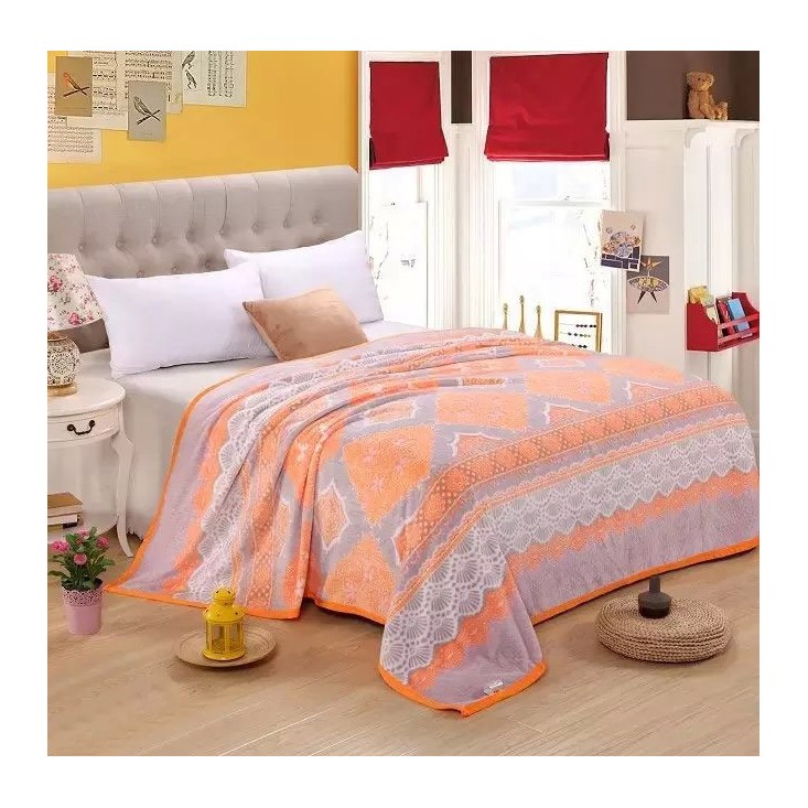 Плед Seoul Фланель 200х220 оранжевый 3033-21 Tango