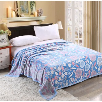 Плед Seoul Фланель 200х220 голубой 3033-23 Tango