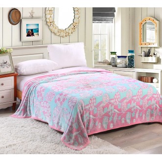 Плед Seoul Фланель 200х220 розово голубой 3033-27 Tango