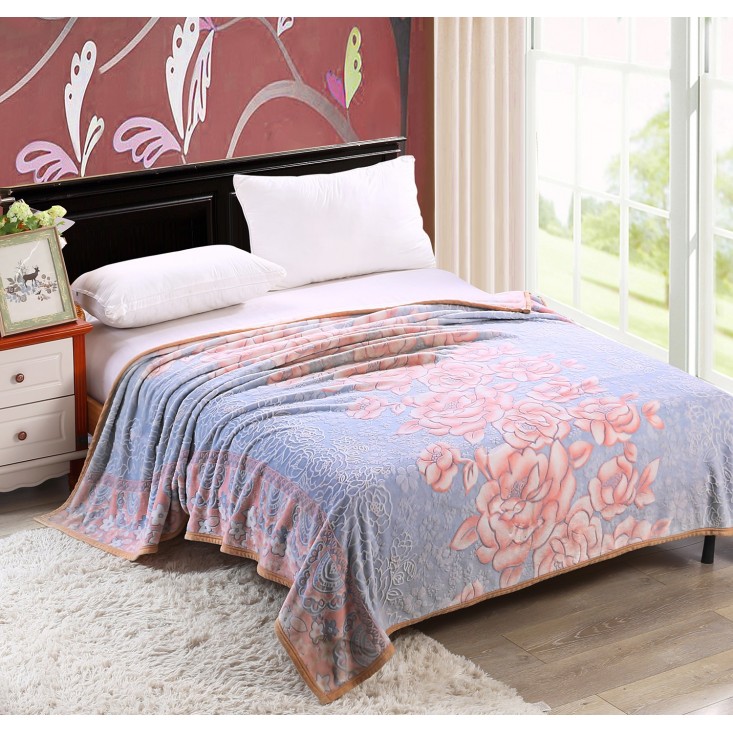 Плед Seoul Фланель 200х220 серый корал 3033-26 Tango