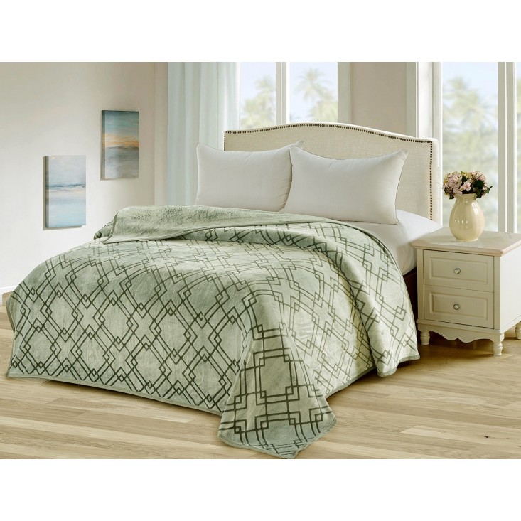 Плед Bicolor 200х220 Фланель 3008-24 Tango