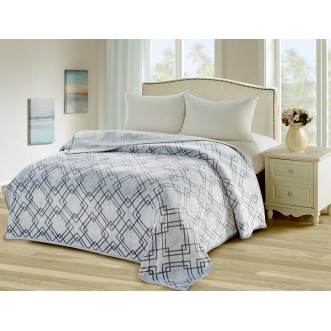 Плед Bicolor 200х220 Фланель 3008-25 Tango