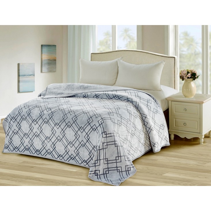 Плед Bicolor 200х220 Фланель 3008-25 Tango