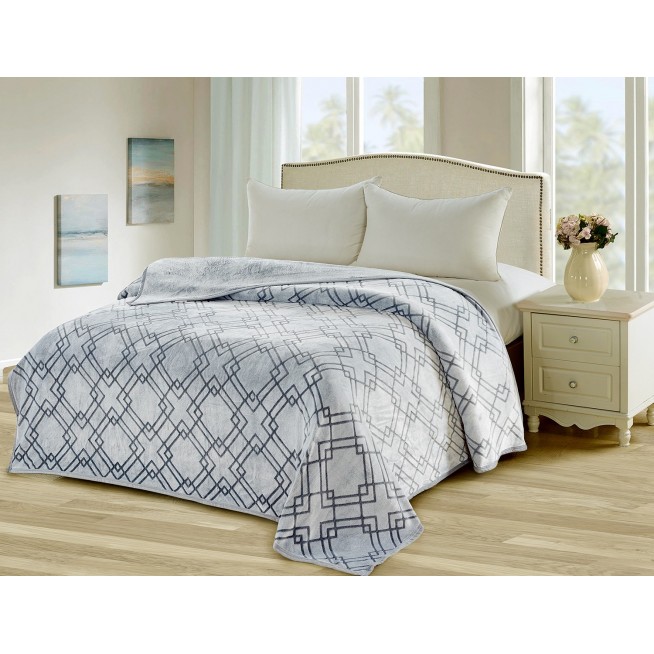 Плед Bicolor 200х220 Фланель 3008-25 Tango