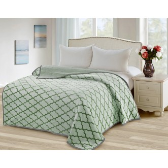 Плед Bicolor 200х220 Фланель 3008-27 Tango