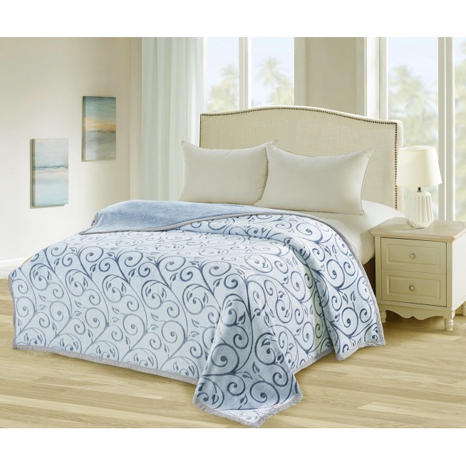 Плед Bicolor 200х220 Фланель 3008-34 Tango