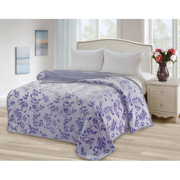 Плед Bicolor 200х220 Фланель 3008-49 Tango