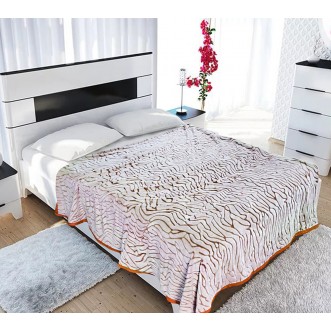 Плед Bicolor 200х220 Фланель 3008-67 Tango