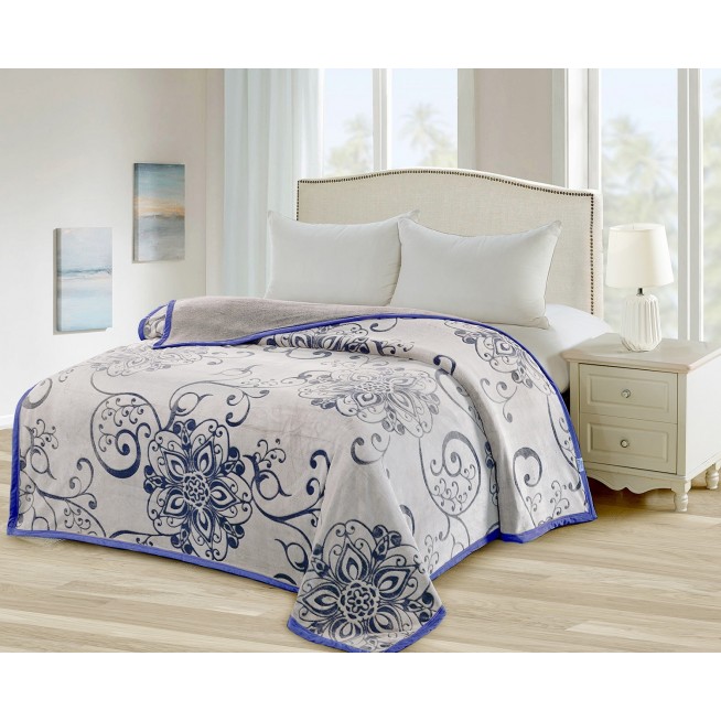 Плед Bicolor 200х220 Фланель 3008-54 Tango