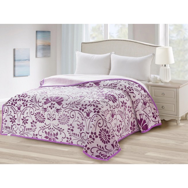 Плед Bicolor 200х220 Фланель 3008-41 Tango