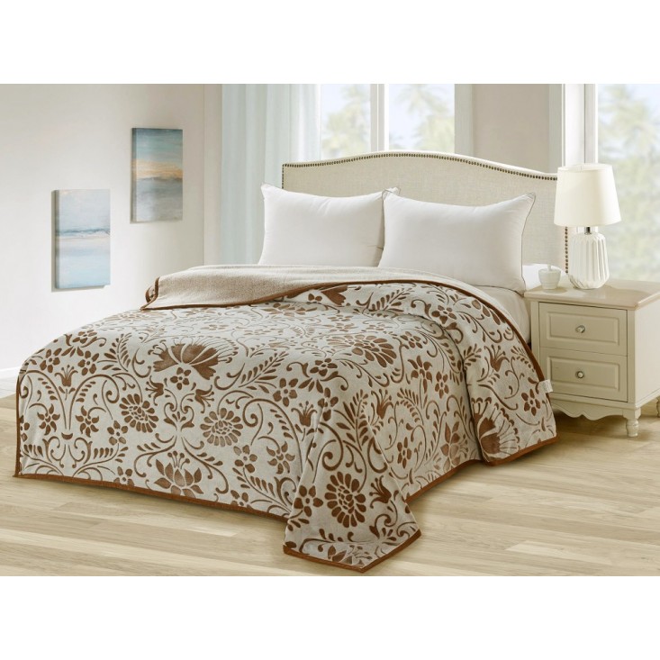 Плед Bicolor 200х220 Фланель 3008-42 Tango