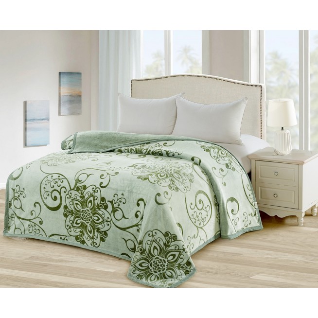 Плед Bicolor 200х220 Фланель 3008-55 Tango