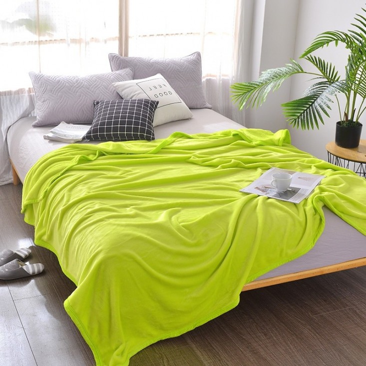 Плед Allegria 200х220 однотонный AL2022-08 Tango