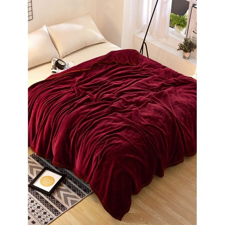 Плед Allegria 200х220 однотонный AL2022-06 Tango