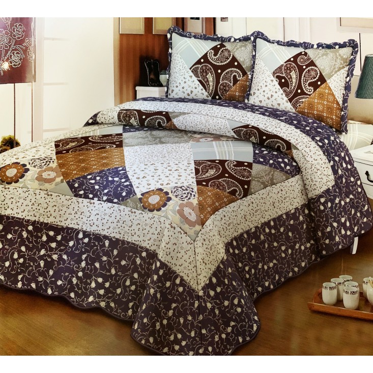 Покрывало Пэчворк 230х250 PW444-10 Tango