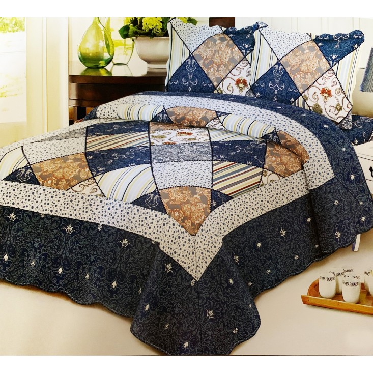 Покрывало Пэчворк 230х250 PW444-11 Tango