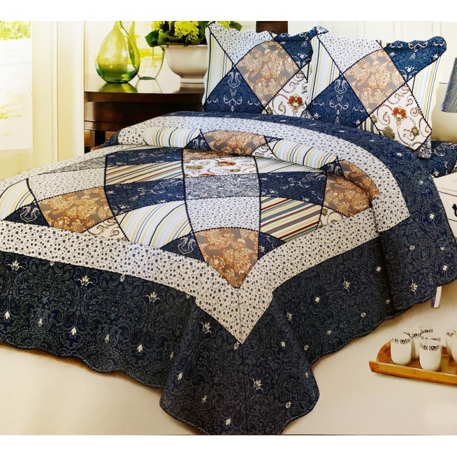 Покрывало Пэчворк 230х250 PW444-11 Tango