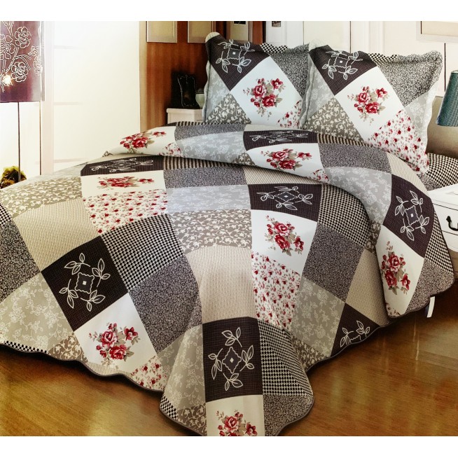 Покрывало Пэчворк 230х250 PW444-18 Tango