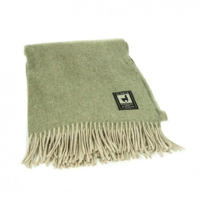 Шерстяной плед альпака меринос PP-48 Incalpaca