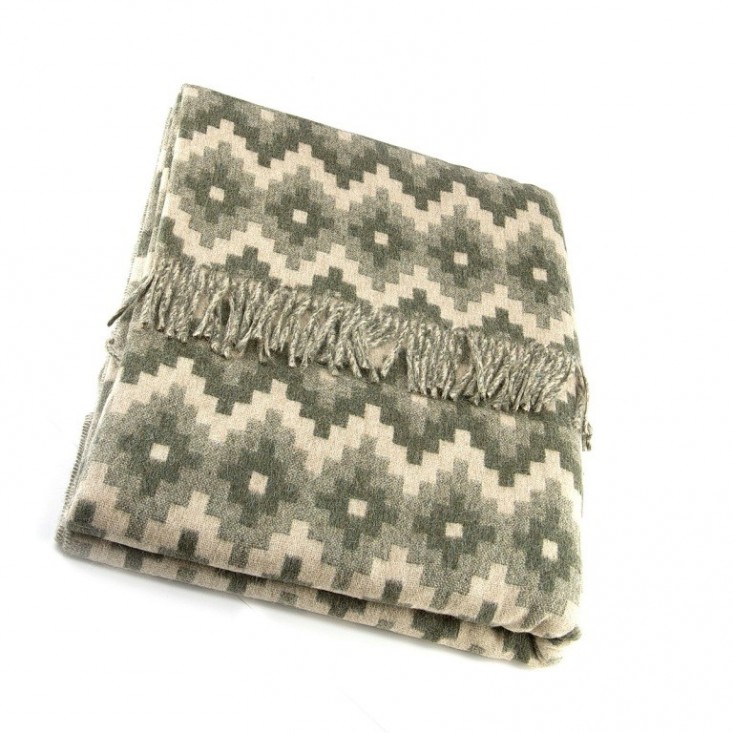 Шерстяной плед альпака меринос PP-60 Incalpaca