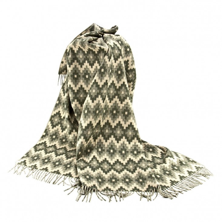 Шерстяной плед альпака меринос PP-60 Incalpaca