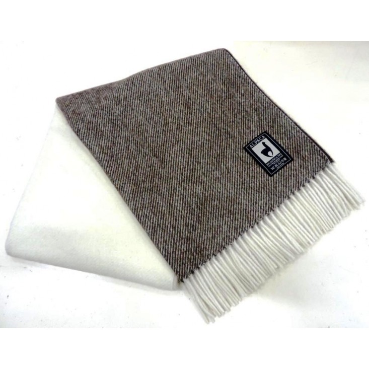 Шерстяной плед альпака меринос PP-54 Incalpaca