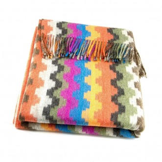 Шерстяной плед альпака меринос PP-61 Incalpaca Перу