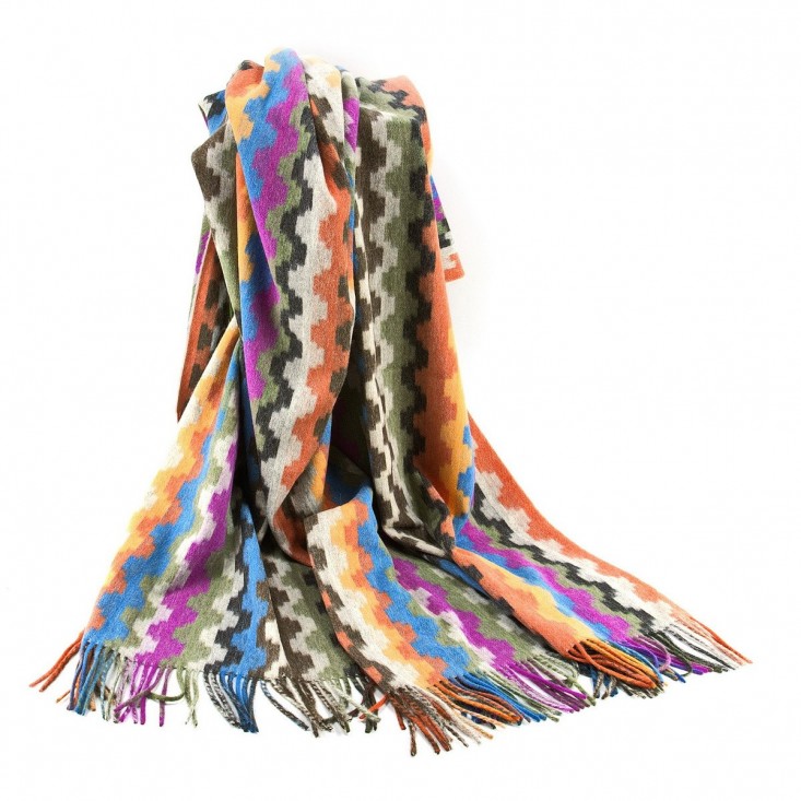 Шерстяной плед альпака меринос PP-61 Incalpaca Перу