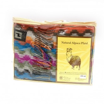 Шерстяной плед альпака меринос PP-61 Incalpaca Перу