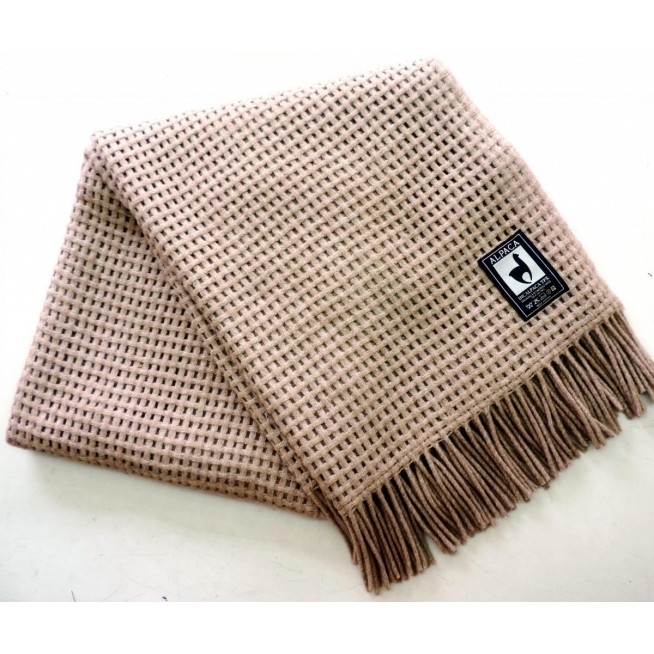 Шерстяной плед альпака меринос PBA-8 Incalpaca