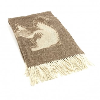 Шерстяной плед альпака меринос PJ-1 Incalpaca