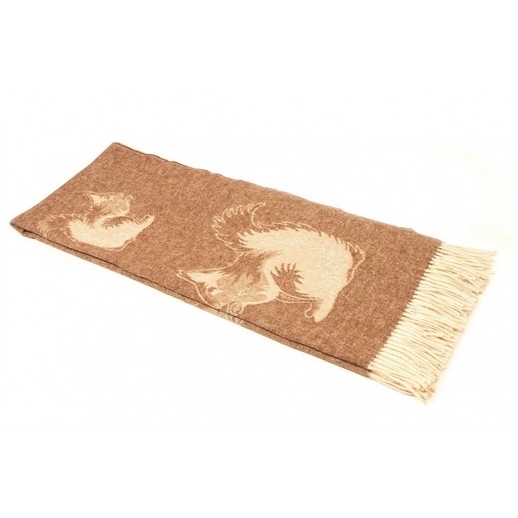 Шерстяной плед альпака меринос PJ-1 Incalpaca