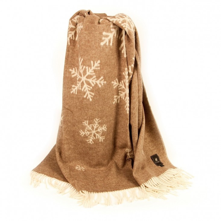 Шерстяной плед альпака меринос PJ-2 Incalpaca