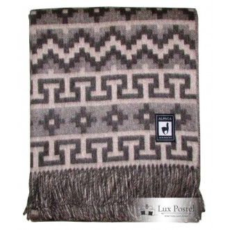 Шерстяной плед альпака меринос PP-3 Incalpaca