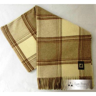 Шерстяной плед альпака меринос PP-7 Incalpaca