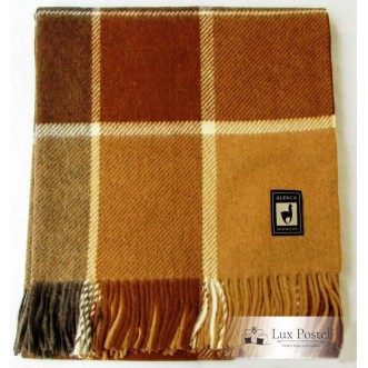 Шерстяной плед альпака меринос PP-33 Incalpaca