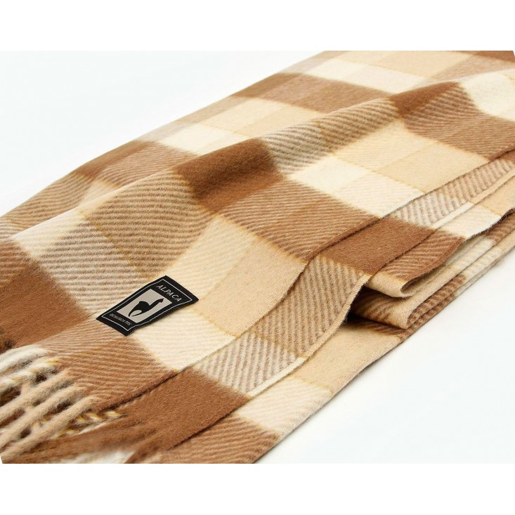 Шерстяной плед альпака меринос PP-5 Incalpaca