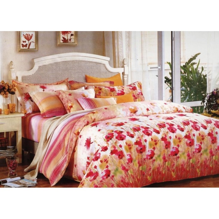 Постельное белье сатин 1,5-спальное С-140 Valtery