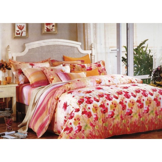 Постельное белье сатин евро С-140 Valtery