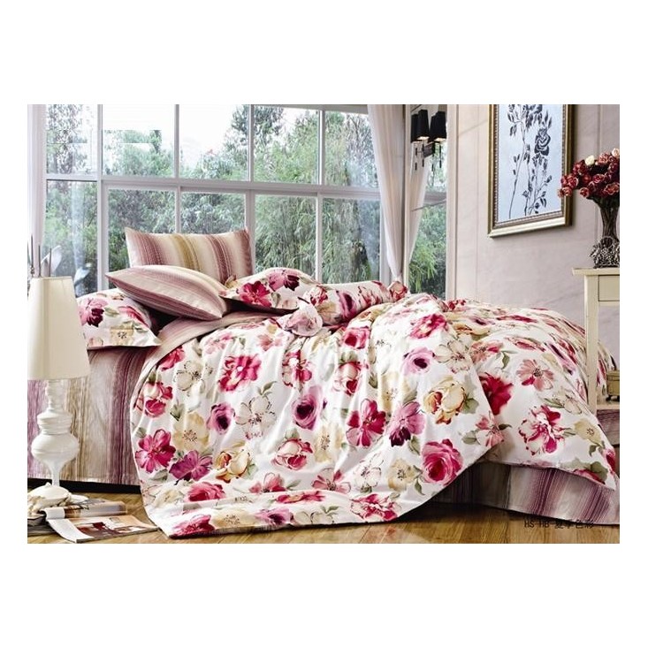 Постельное белье сатин семейное С-135 Valtery