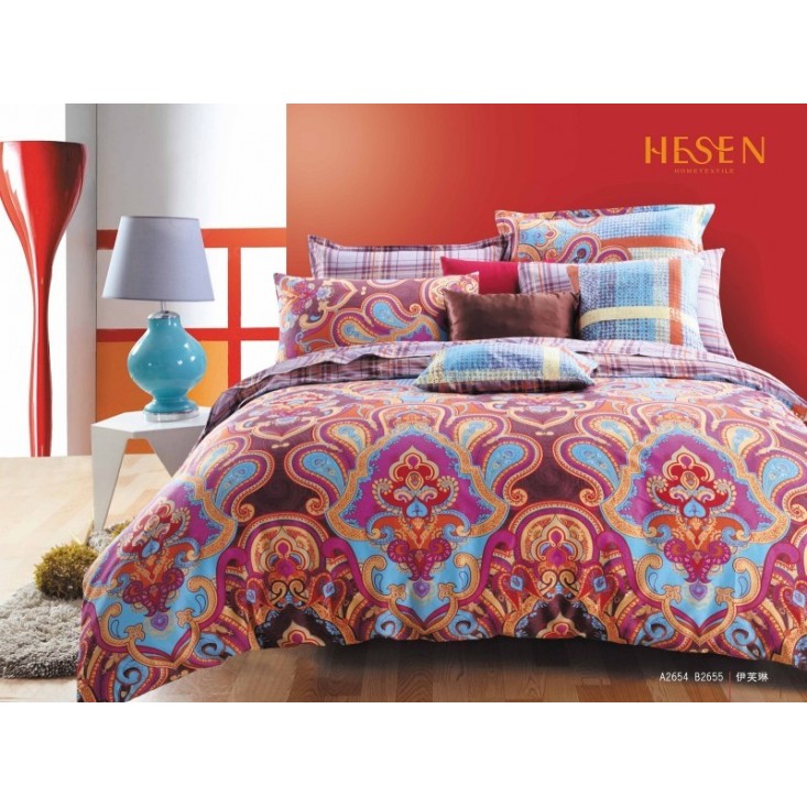 Постельное белье сатин 1,5-спальное С-155 Valtery