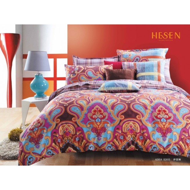 Постельное белье сатин 2 спальное С-155 Valtery