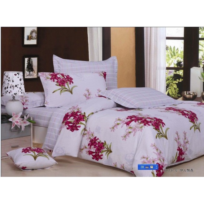 Постельное белье сатин 2 спальное C-61 Valtery