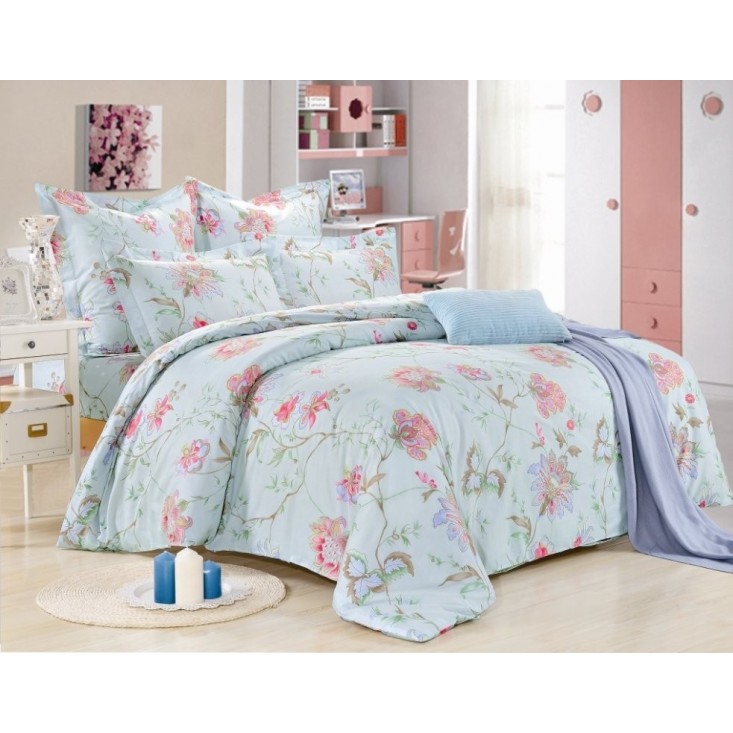 Постельное белье сатин 2 спальное С-220 Valtery