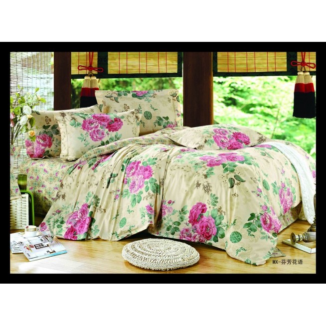 Постельное белье сатин 2 спальное С-146 Valtery