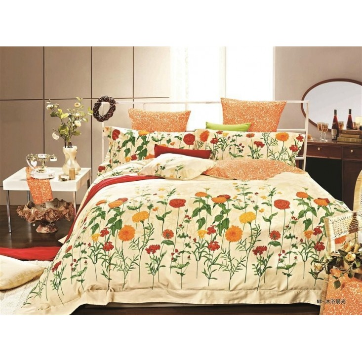 Постельное белье сатин 2 спальное С-162 Valtery