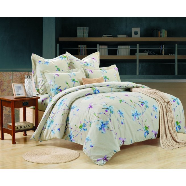 Постельное белье сатин евро С-217 Valtery