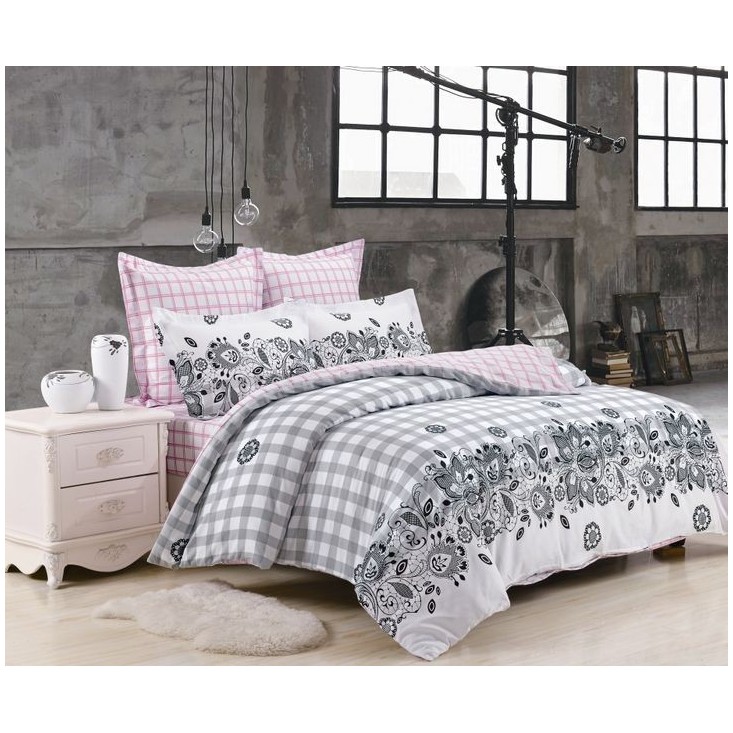 Постельное белье сатин семейное С-227 Valtery